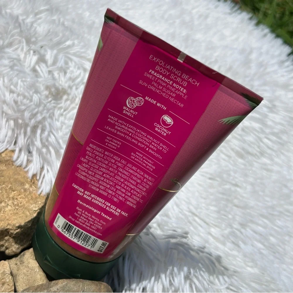 Bath & Body Works Pink Pineapple Sunrise Exfoliating Body Scrub 6.6 fl oz NEW